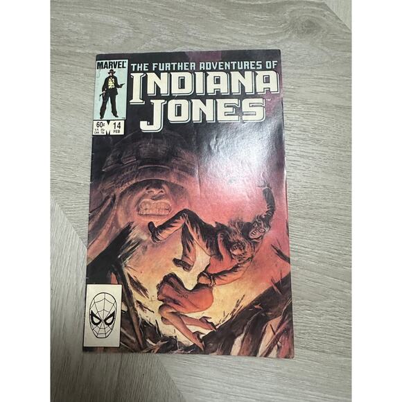 Further Adventres of Indiana Jones 14 Comic Book Marvel 1984 - Picture 11 of 12